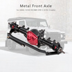 110 RC Crawler Metal Front Axle CNC Machined for AXIAL SCX10 RC4WD D90 Truck