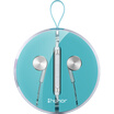 HONOR Three Key Drive-By-Wire Anti-Winding Moving Coil Hi-Fi Stereo In-ear Headphones Engine 2 Generation Silver Moon