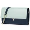 Nueva zelanda NUCELLE bolsos nuevo bolso de cadena mini bolso cuadrado con bolsa de cuero bolso de hombro simple Messenger bag 375 verde gris
