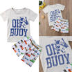 OH BUOY Baby Boys Kids Sportswear Clothes T-shirt Tops Short Pants Outfits Set