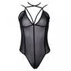 Sexy Women Sleeveless Bodysuit Lace Mesh Lingerie Leotard Tops Backless Jumpsuit