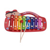 Colorful Cute 8 Notes Xylophone Glockenspiel with 2 Mallets Educational Percussion Instrument Musical Toy Gift for Kids Children