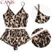 2PCS Women Bathrobes Satin Robe Nightgown Sleepwear Pajamas Lingerie Night Dress