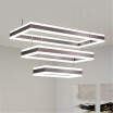 Baycheer HL487473 Contemporary LED Linear Chandelier 3150"LED 108W Ambinet LED Warm Light