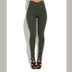 Women Stretch Pencil Pants High Waist Skinny Jeggings Jeans Casual Slim Trousers