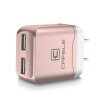 Cafele Portable Dual USB Charger EU US Universal DC 5V 24Ax2 12W Portable Charger for iPhone Samsung Phone Charger