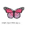 Rose Flower Applique Clothing Embroidery Patch Sticker Iron On Sew Cloth Decor