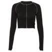 Sexy Womens Sportwear Long Sleeve Slim Fit Blouse Shirt Crop Tops T-Shirt Tee CA