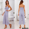 Womens Off Shoulder Bodysuit Ruffles Lace V-neck Jumpsuit Romper Leotard Tops