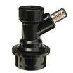 Homebrew Cornelius Beer keg Ball Lock Disconnects ThreadedStraight Connectors