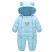 2018 Snowsuit Baby clothes Snow wear Cotton Padded One Piece Warm Outerwear Overalls Romper Kids Winter Jumpsuit Newborn Parkas