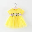 Flower Girl Lace Tutu Dress Toddler Baby Birthday Wedding Princess Pageant Party