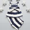 Newborn Baby Kids Girl Bowtie Tank Top DressShorts Pants 2PCS Outfit Clothes