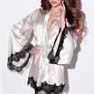 AU Women Lady Sexy Silk Satin Nightwear Robe Dress Wedding Sleepwear Pajamas Set