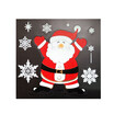 Christmas Paper Sticker Decoration Santa Claus Snowman Christmas Tree DIY Album Scrapbooking Seal Sticker Stationery Gift