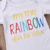 Cute Infant Baby Boys Girls Romper Bodysuit Jumpsuit Summer Clothes Outfit White