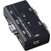 Ferguson cabos F016 kvm switcher 2 ports with usb port 2 in 1 out controller keyboard mouse 2 way monitor sharing device