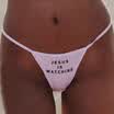 Women Cotton Briefs Lingerie Knickers Panties Cheeky G-string Thongs Underwear E