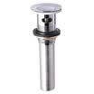 JOMOO 91106-1B-1 Bouncing Basin Water Discharger Stainless Steel Chrome