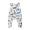 Infant Newborn Kids Baby Boy Girl Animals Bodysuit Romper Clothes Outfits CA