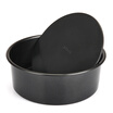 Jie Kai Nuo black non-stick layer 8-inch live cake mold chiffon cake baking mold baking tools carbon steel