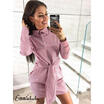 UK Women Ladies Casual Sweatshirt Long Sleeve Sweater Hoodie Jumper Winter Dress