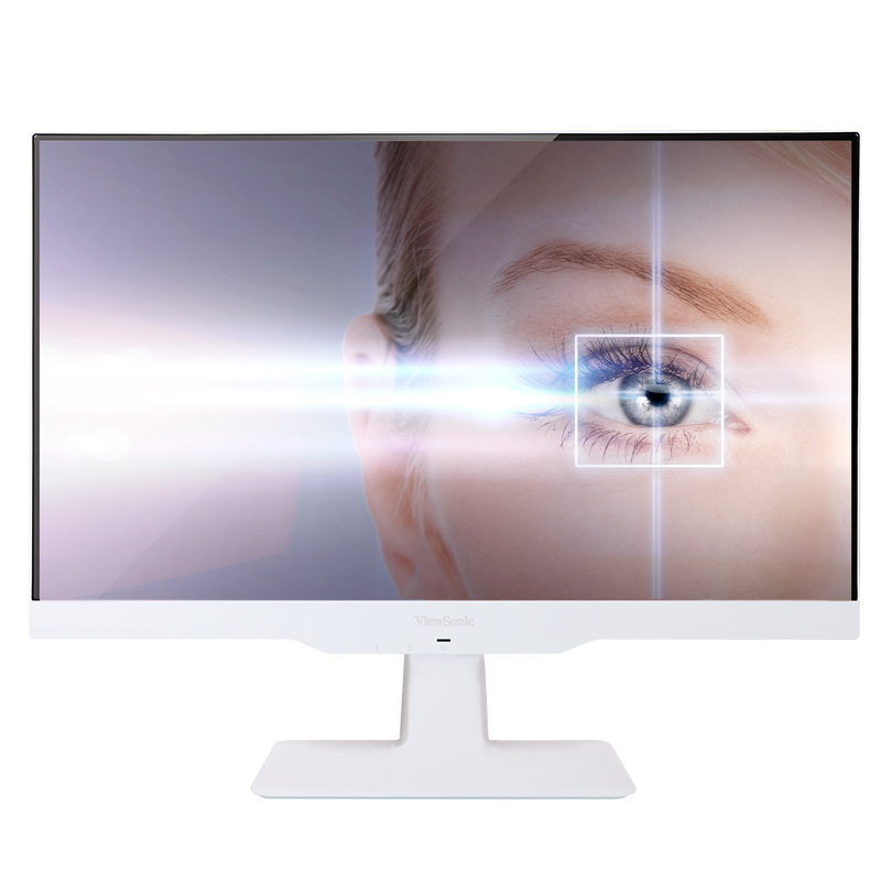 ViewSonic VX2363smhl-W 23 inch narrow border love eyes do not splash screen AH-IPS wide viewing angle computer monitor elegant white
