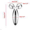 3D Y-shape Facial Face Body Massager Massage Roller Microcurrent Body Lifting