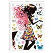 US Fairy Girl Butterflies Mural Wall Sticker Vinyl Art Decal Kids Room Decor DIY
