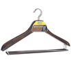 Pretty world coat hangers solid wood hangers suits wood drying racks slip wooden wood color pants pants wide shoulders without drying clothes hangers wood clothes support 3 only QTX8327