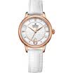 According to wave EBOHR watch colorful series of fashion mother plum blue comfortable belt quartz female watch 50370146