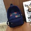 Fashion Womens Girls School Backpacks Rucksack Floral Canvas Backpack Travel Bag