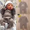 US Stock Newborn Baby Girls Boys Infant Romper Jumpsuit Bodysuit Outfits Clothes
