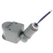 Outside Automatic PIR Motion Sensor Switch For Outdoor Security Wall Light Black