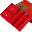 Playboy PLAYBOY 5017-95 Benming men red underwear 2 red socks 2 double suit gift box XXXL