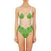 Funny Swimsuit Nake Print One Piece Hairy Man Sexy Woman Summer Swimwear Bathing