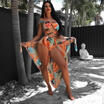 Women Bikini Cover Up Swimwear Sheer Beach Maxi Wrap Skirt Sarong Pareo Dress