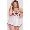 Women Lady Sexy Sissy Lace Lingerie Babydoll G-String Thong Underwear Nightwear