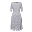 Summer New Style Lace Sheer Summer Sexy Party Half Sleeve Women A-Line Dress