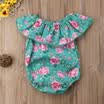 Toddler Baby Girl Kids Romper Cotton Outfits Sleeveless Jumpsuit Halter Romper
