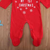 Newborn Infant Baby Girl One-Pieces Xmas Bodysuit Romper Jumpsuit Outfit Clothes