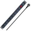 TOWE EN10 W801K Cabinet PDU Power socket 8-bit 10A with master switch