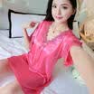 Women Satin Kimono Peacock Dressing Gown Long Bath Robe Nightie Dress Sleepwear