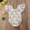 Kids Baby Girls Unicorn Cartoon Bikini Swimwear Swimsuit Bathing Suit Beachwear
