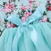 Newborn Baby Girls Long Sleeve Flower Party Pageant Tulle Dresses Clothes 0-18M