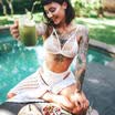 Women Sexy Lace Bra Set Lingerie G-string Crotchless Nightwear Sheer Underwear