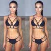 UK Women Bandage Push-up Padded Bra Bandage Bikini Set Swimsuit Swimwear Bathing