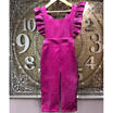 Kid Baby Girl Overall Suspender Pant Back Cross Bodysuit Jumpsuit Outfit Clothes