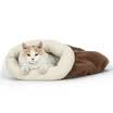 Huapeng pet hoopet cat sleeping bag autumn&winter warm cat nest cat drill bag cat bed pet nest S