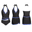 Women One Piece Monokini Suit Swimwear Bathing Beach Bikini Up Padded Beachwear